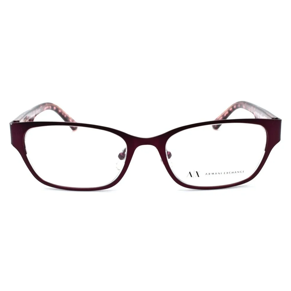Armani Exchange AX1013 6057 Women's Eyeglasses Frames 50-18-135 Satin Purple